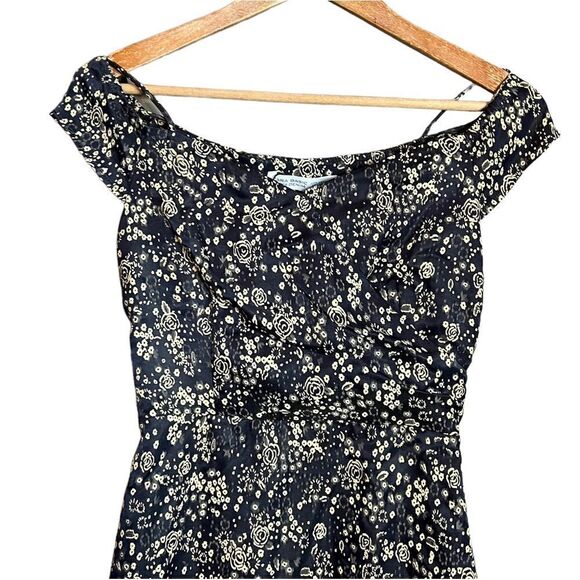 NWT! Zara floral patterned mini dress. Size xs - Picture 6 of 13